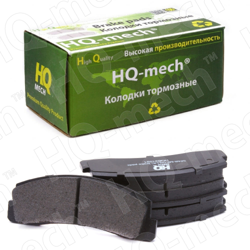 Колодки тормозные Semi-Metallic передние для а/м Нива Шевроле, 2121-2123
