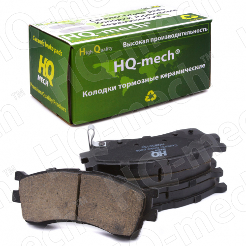 Колодки тормозные керамические передние Kia Rio 1, Shuma 2, Clarus