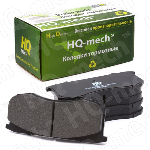 Колодки тормозные Semi-Metallic передние для а/м УАЗ 3160 Patriot, 31519 Хантер